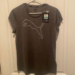 Dark Gray puma dry fell t shirt.